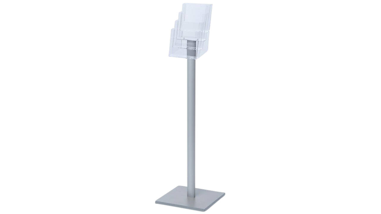 Brochurehouder Quantore standaard 4x A5