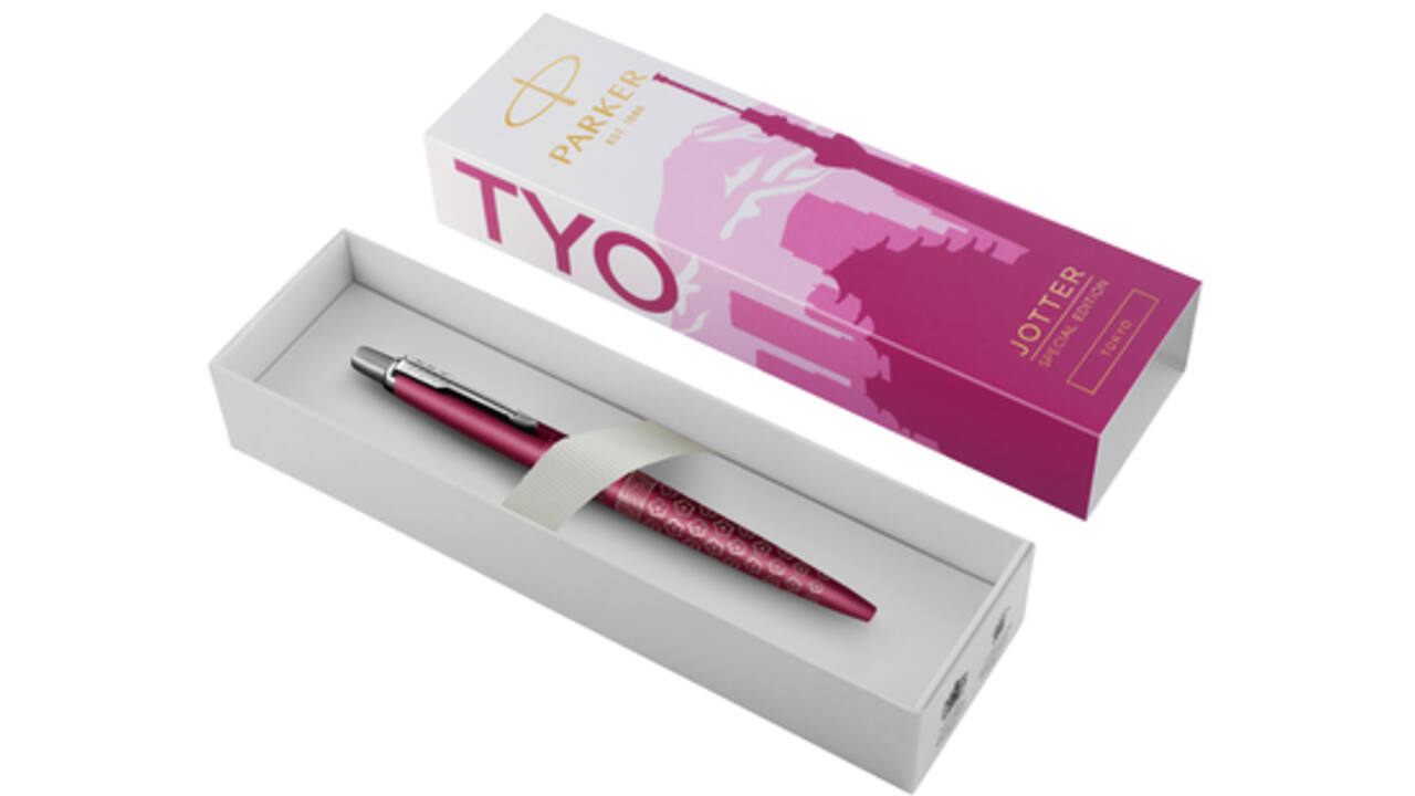 Balpen Parker Jotter special edition Tokyo pink CT medium