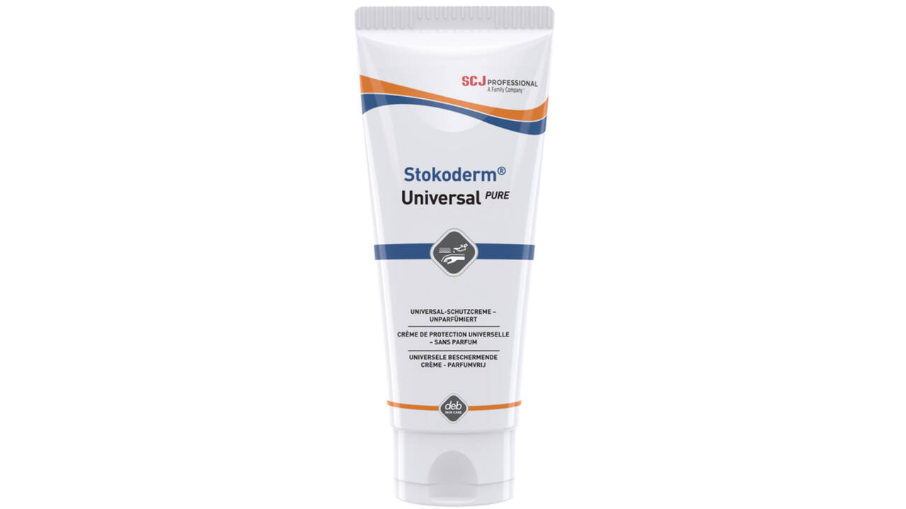 Handcrème SCJ Stokoderm Universal Pure parfumvrij 100ml