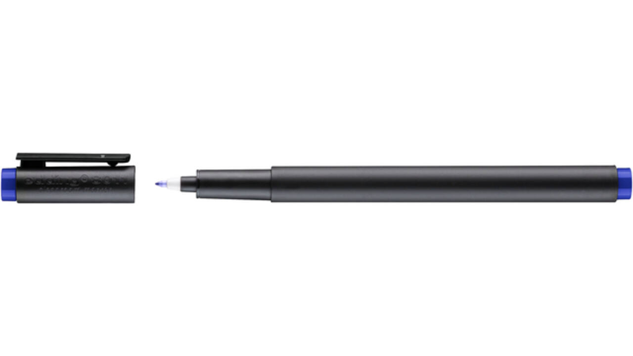 Viltstift edding 8011 rond cleanroom fijn blauw