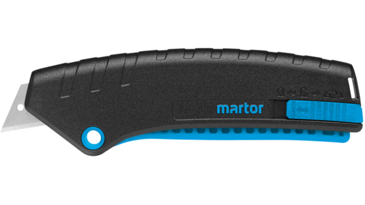 Veiligheidsmes Martor Secunorm Mizar trapezium 15mm zwart