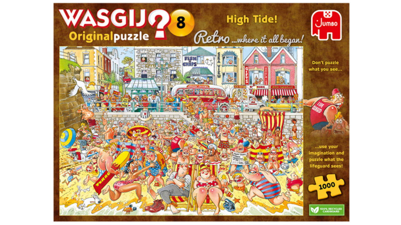 Puzzel Wasgij Retro Orginal 8 Vloed 1000 stukjes