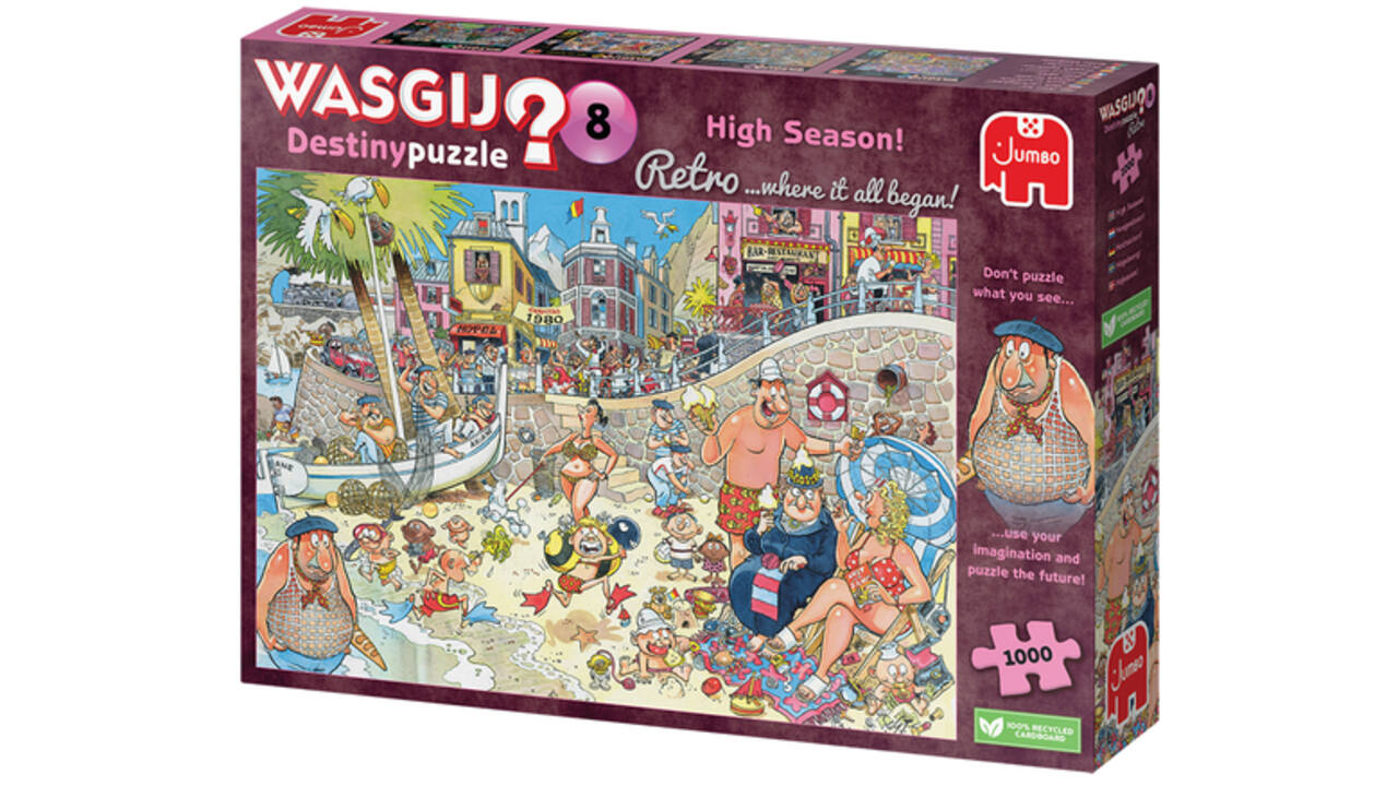 Puzzel Wasgij Retro Destiny 8 Hoogseizoen 1000 stukjes