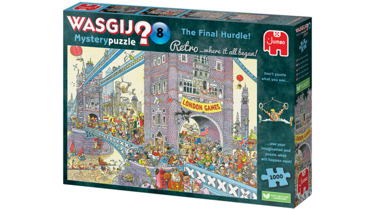 Puzzel Wasgij Retro Mystery 8 Laatste Horde 1000 stukjes