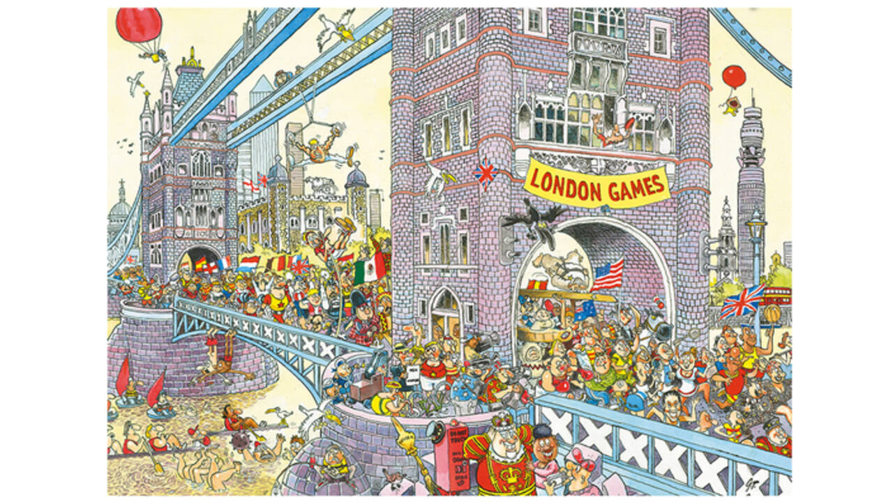 Puzzel Wasgij Retro Mystery 8 Laatste Horde 1000 stukjes