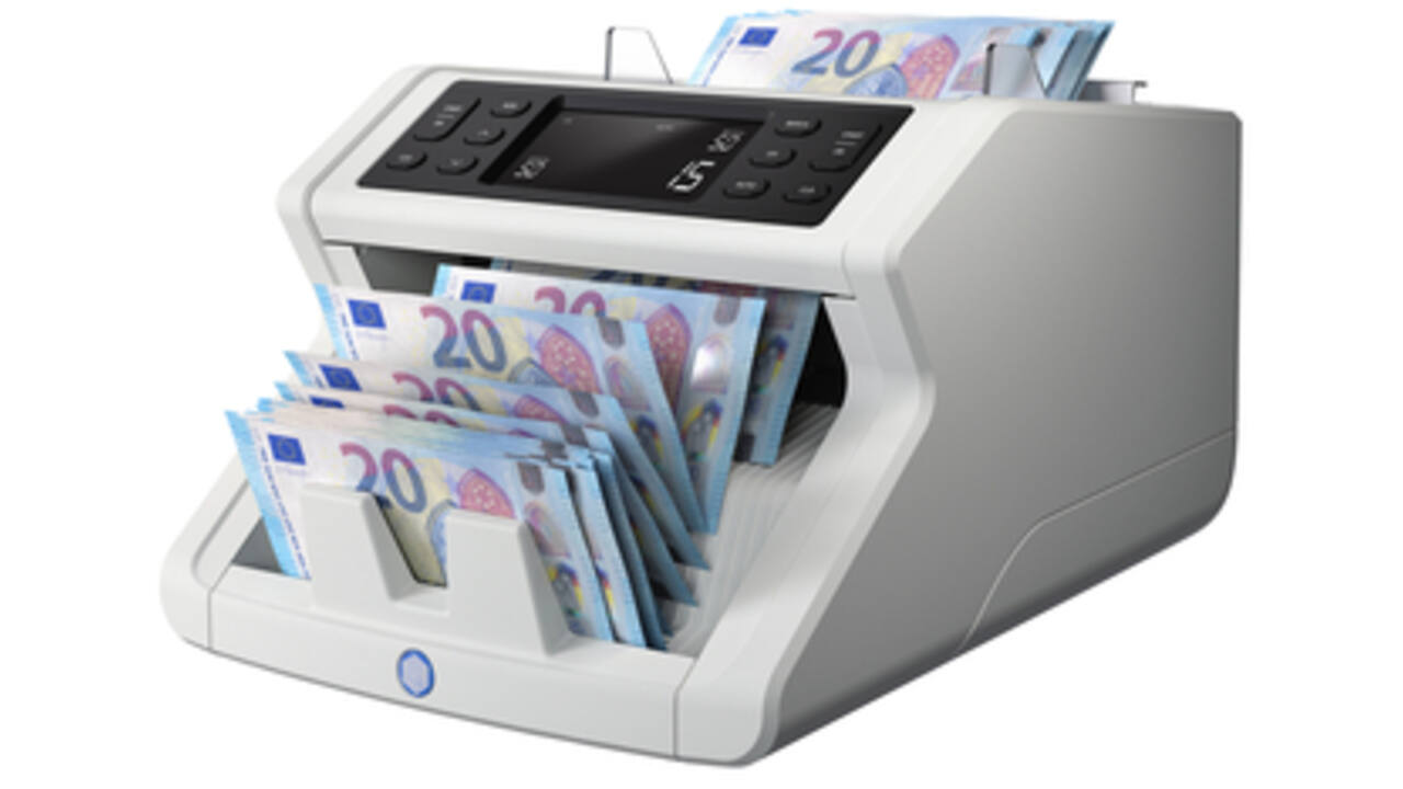 Biljettelmachine Safescan 2210 wit