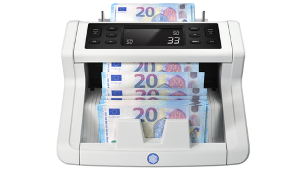 Biljettelmachine Safescan 2210 wit
