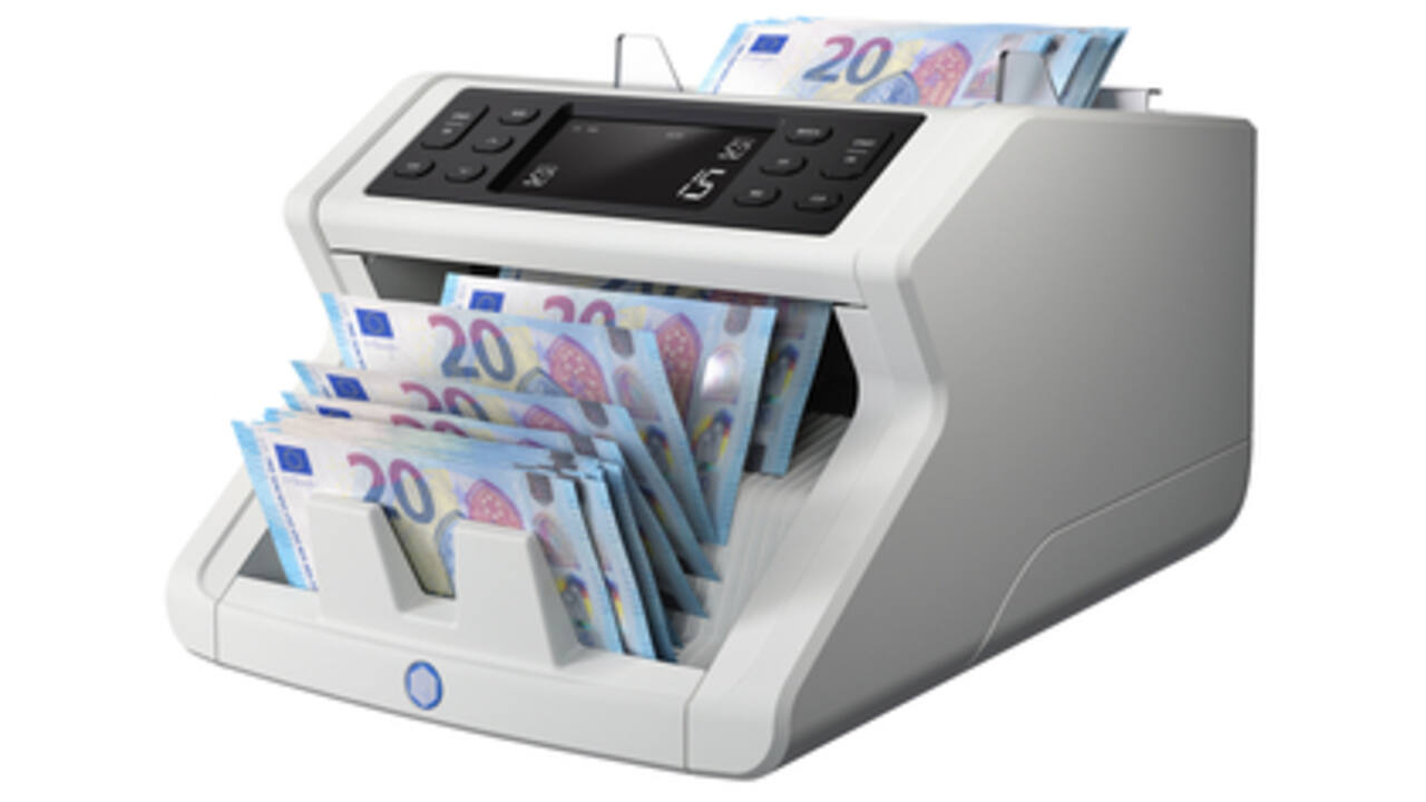 Biljettelmachine Safescan 2250 wit