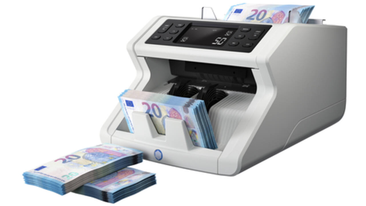 Biljettelmachine Safescan 2250 wit