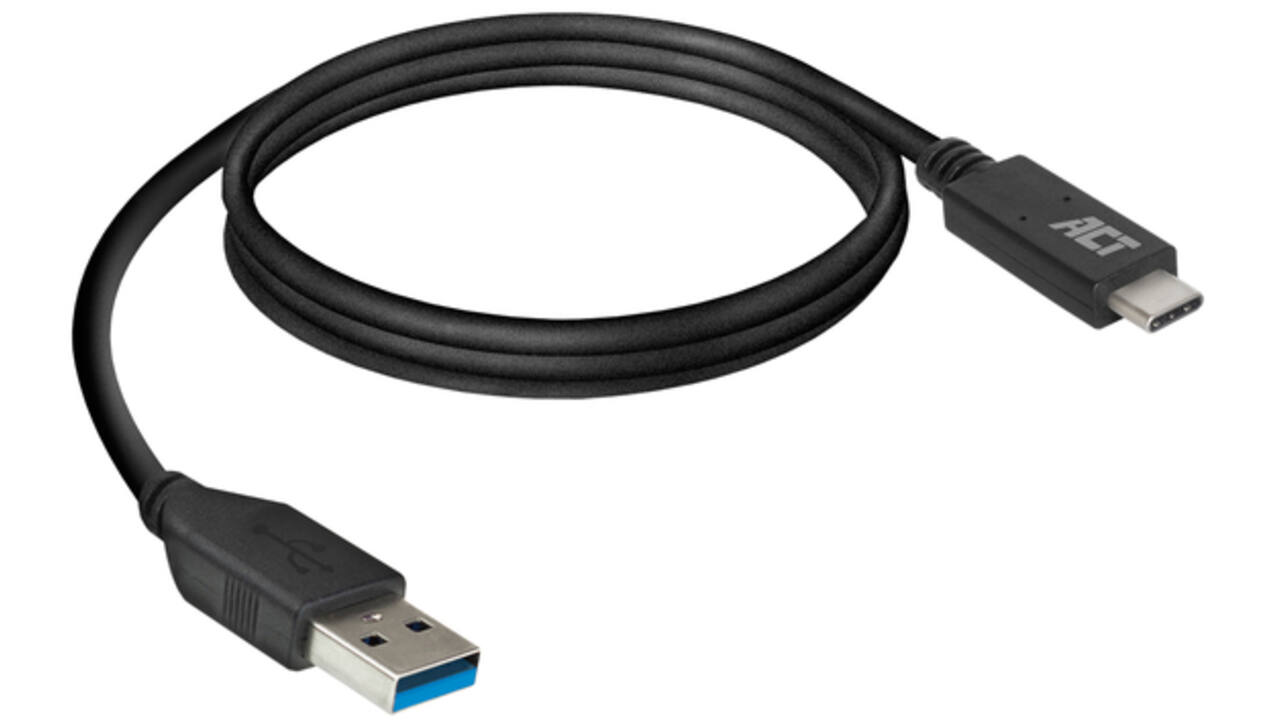 Kabel ACT USB A 3.2 naar USB-C 2 meter