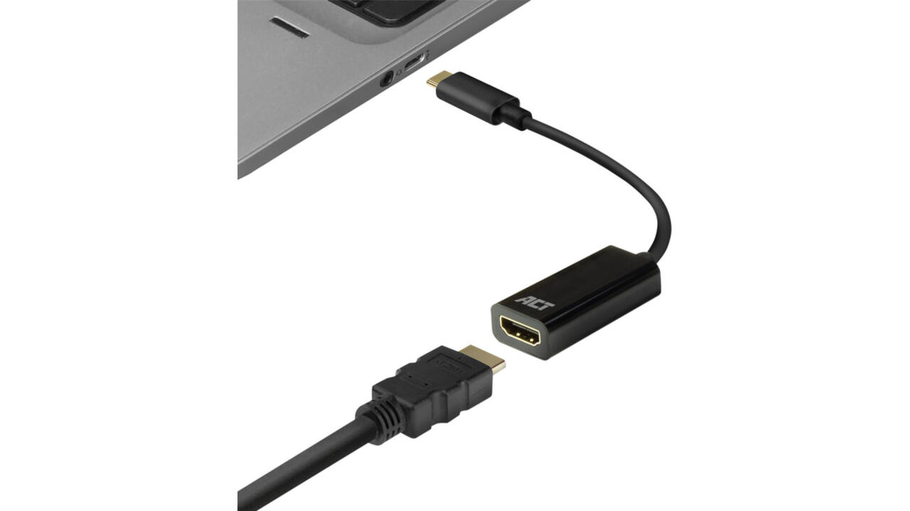 Adapter ACT USB-C naar HDMI 30Hz