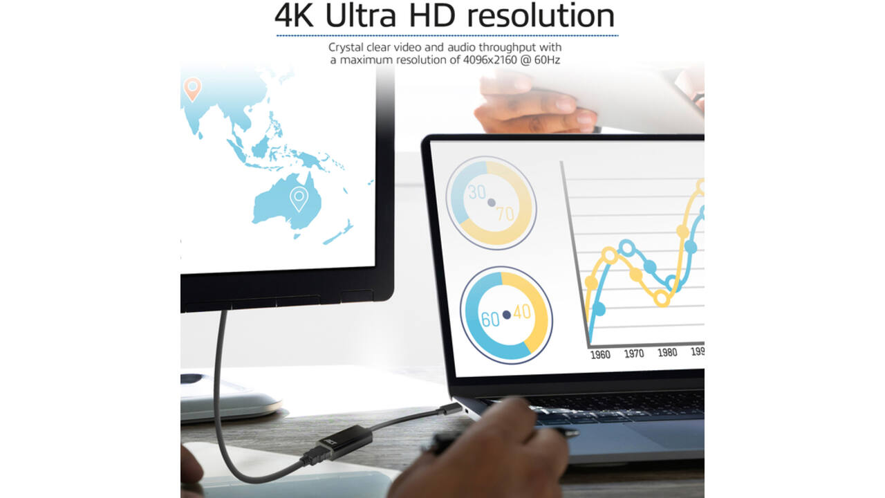 Adapter ACT USB-C naar HDMI 30Hz