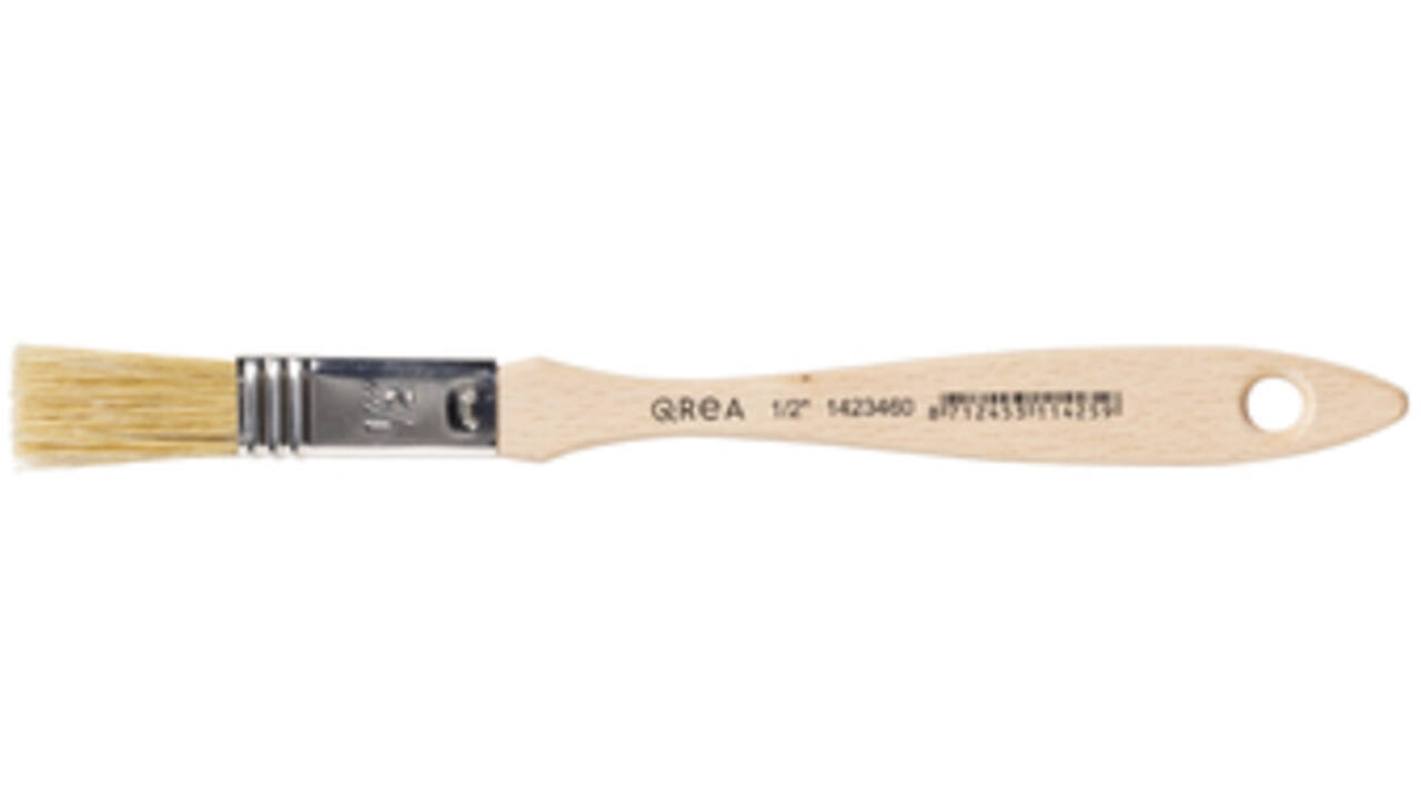 Kwast Qrea varkenshaar nr 1/2 breedte 15mm