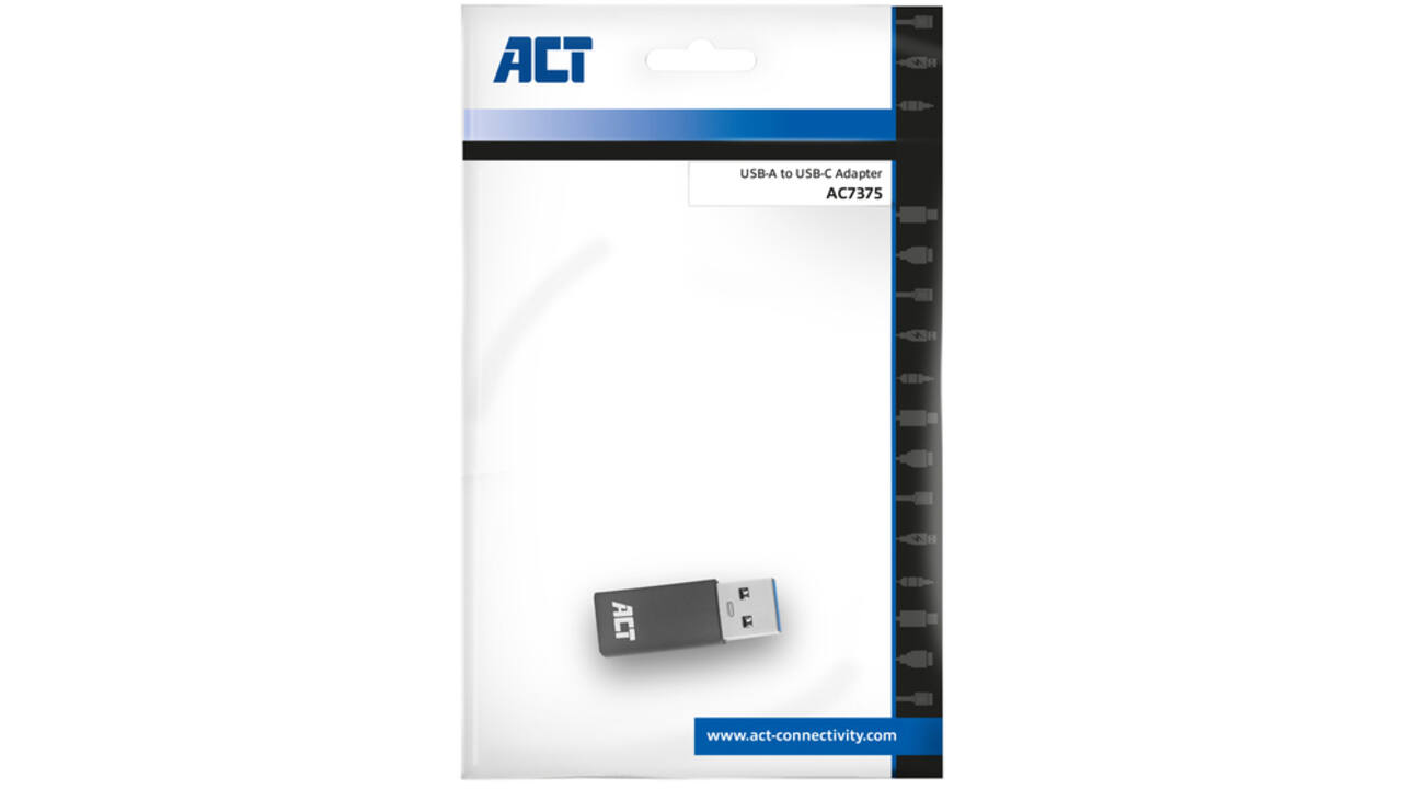 Adapter ACT USB-A naar USB-C