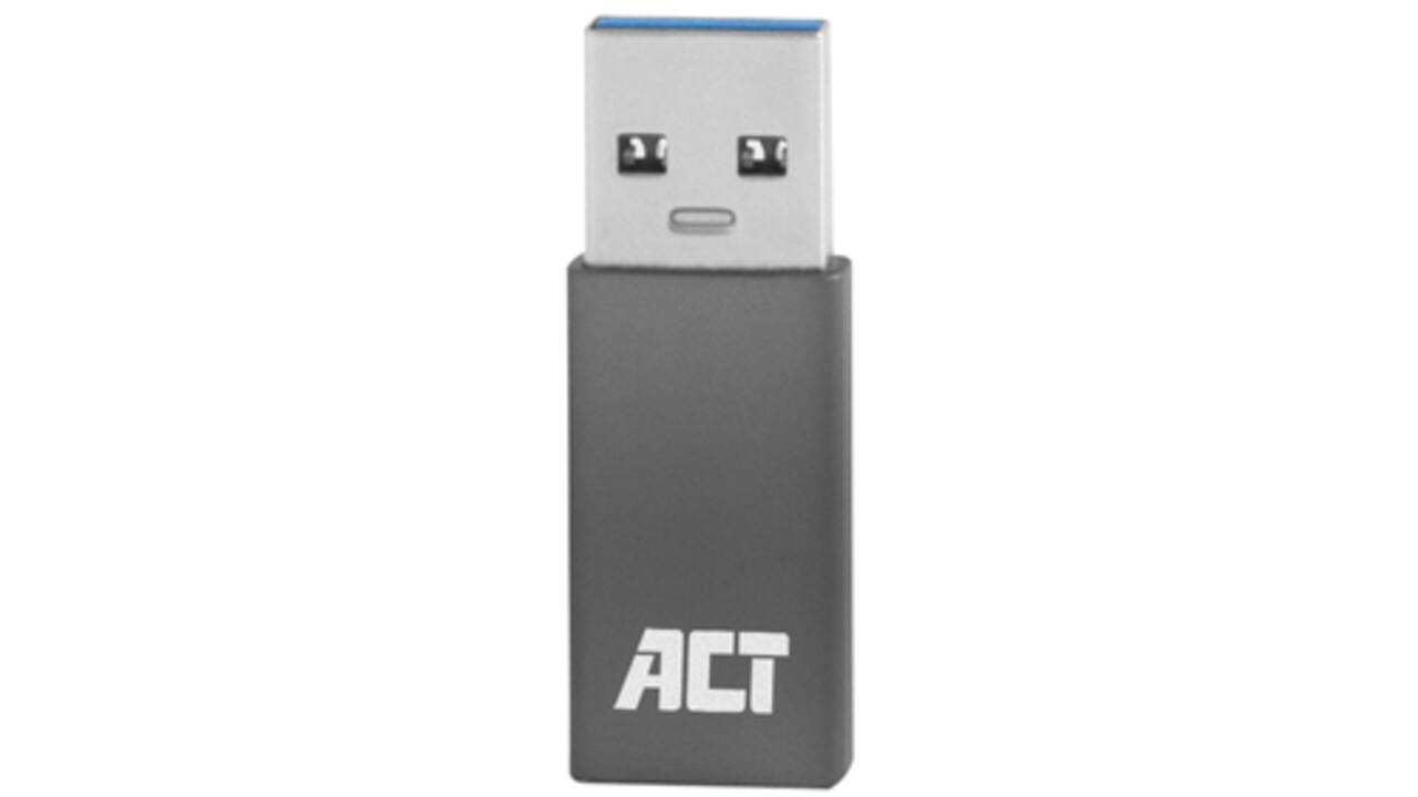 Adapter ACT USB-A naar USB-C