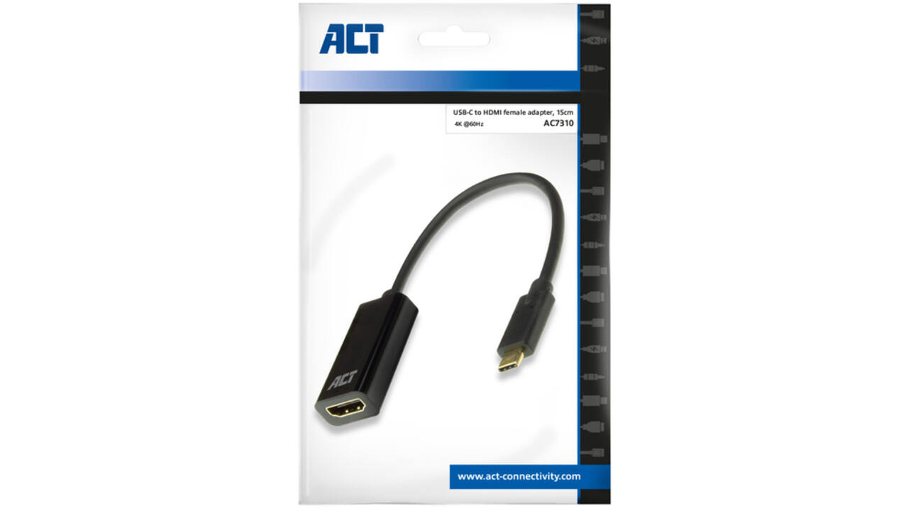 Adapter ACT USB-C naar HDMI 60Hz