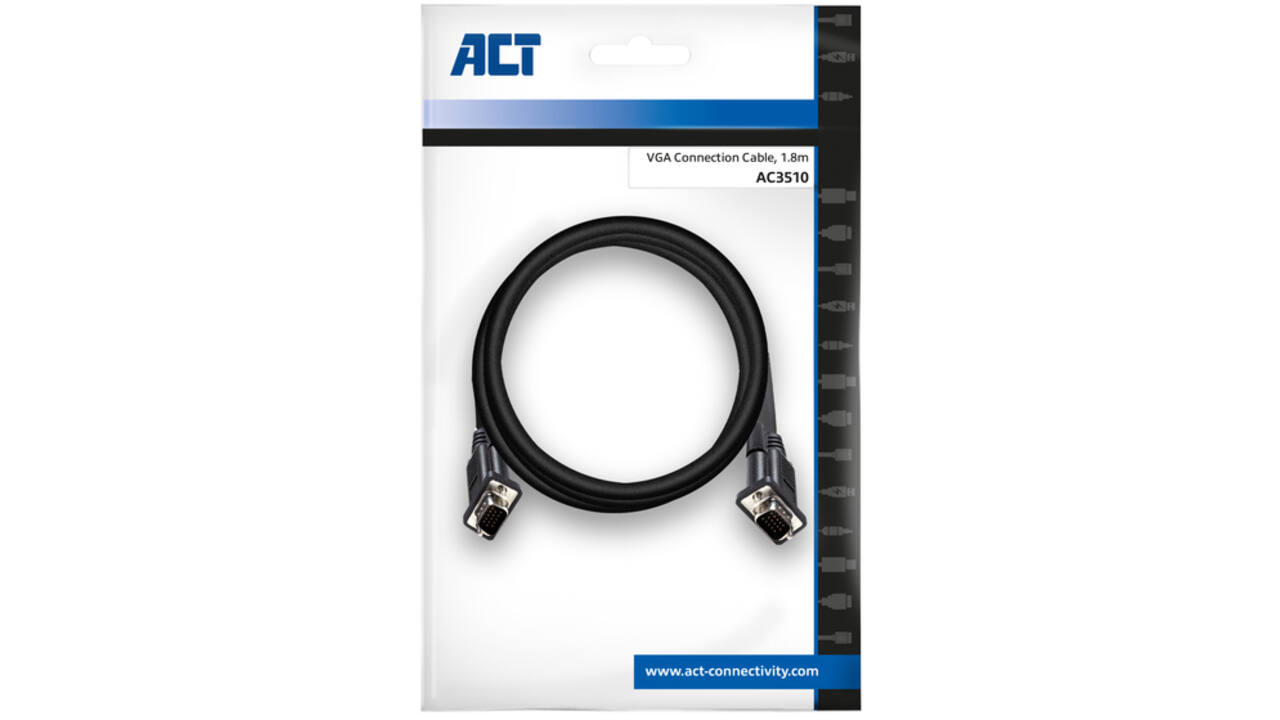 Kabel ACT VGA Monitor 1.8 meter