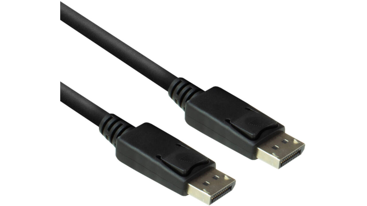 Kabel ACT DisplayPort 3 meter zwart