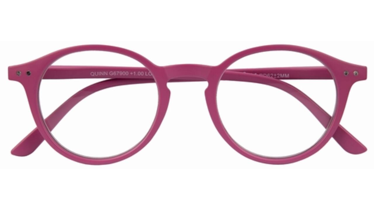 Leesbril I Need You +3.50 dpt Quinn roze
