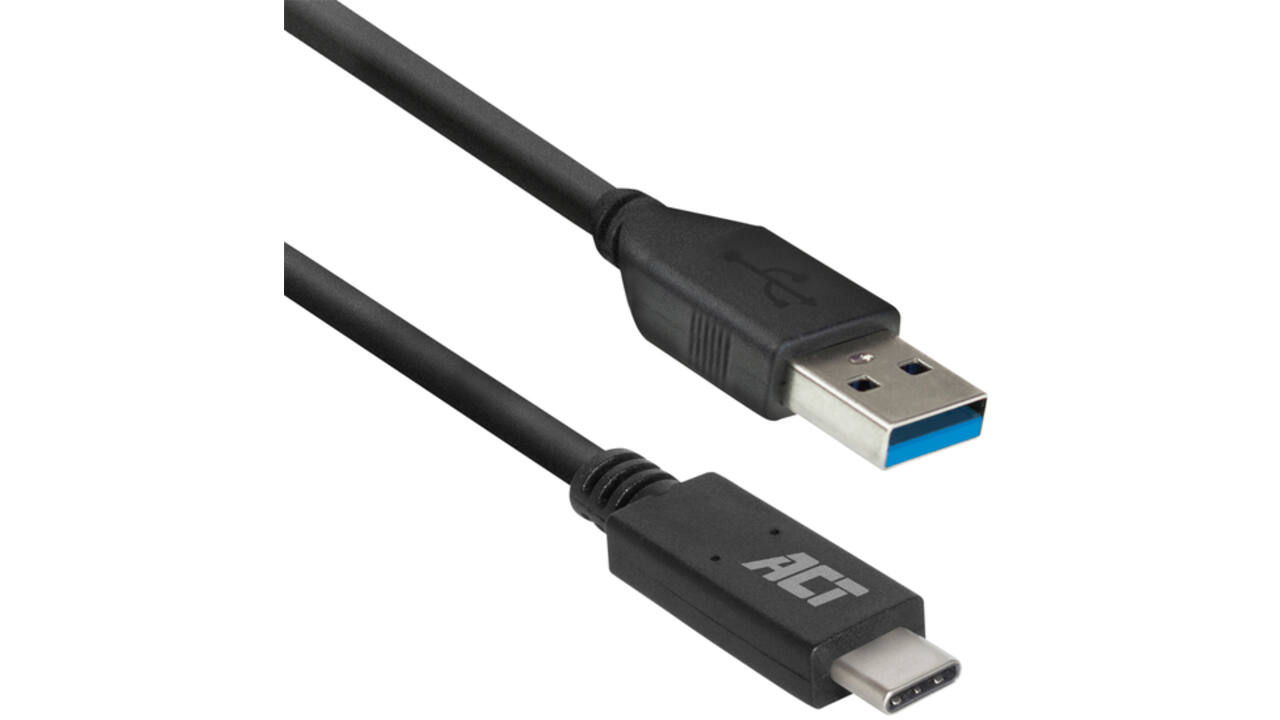 Kabel ACT USB A 3.2 naar USB-C 1 meter