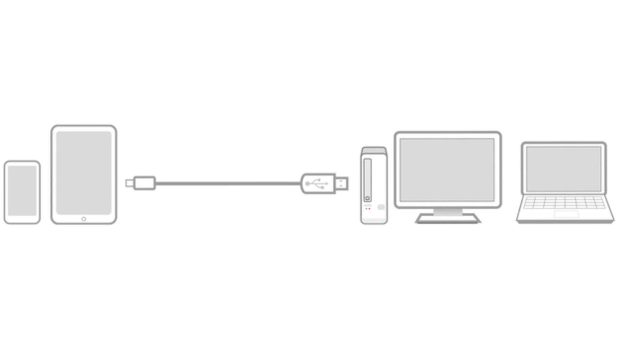 Kabel ACT USB 2.0 naar MicroB laad -en data 1 meter