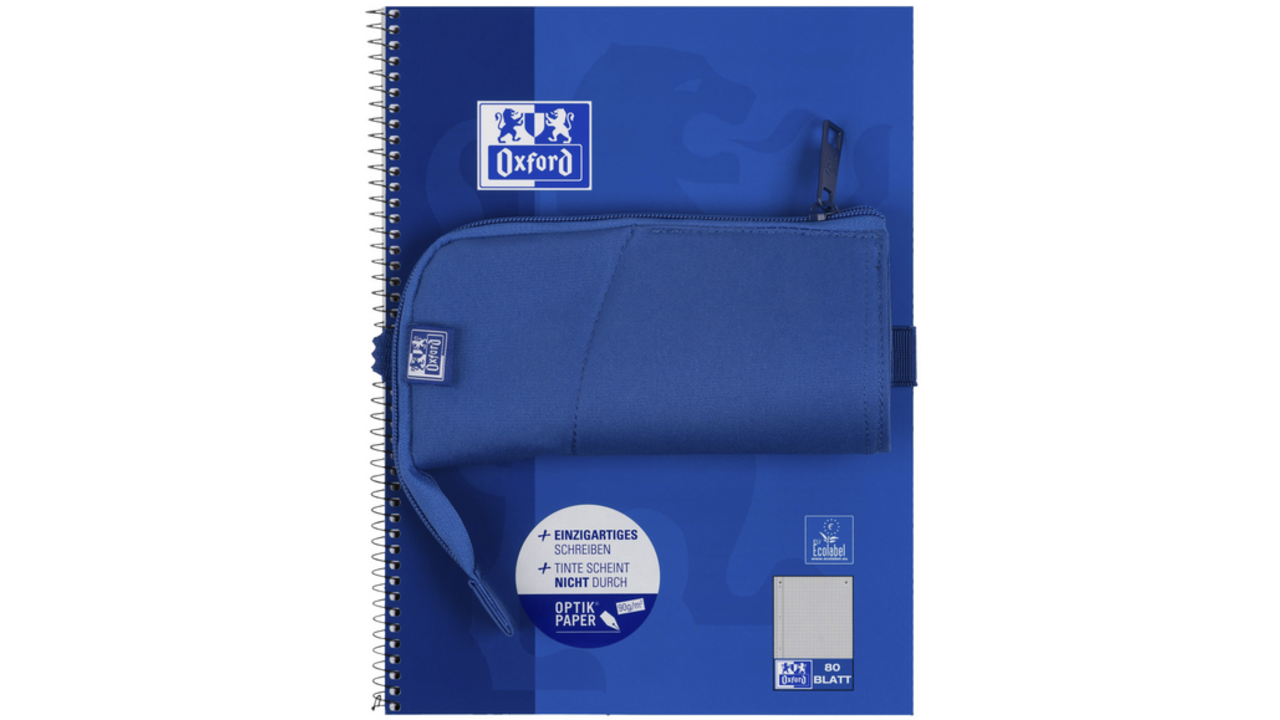 Pennenetui Oxford Stand-Up blauw