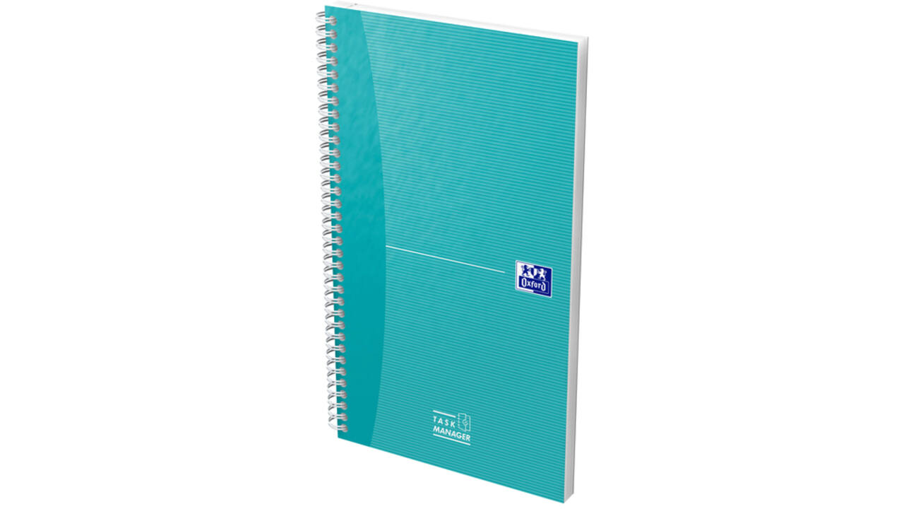 Task Manager Oxford 141x246 mm 115vel aqua