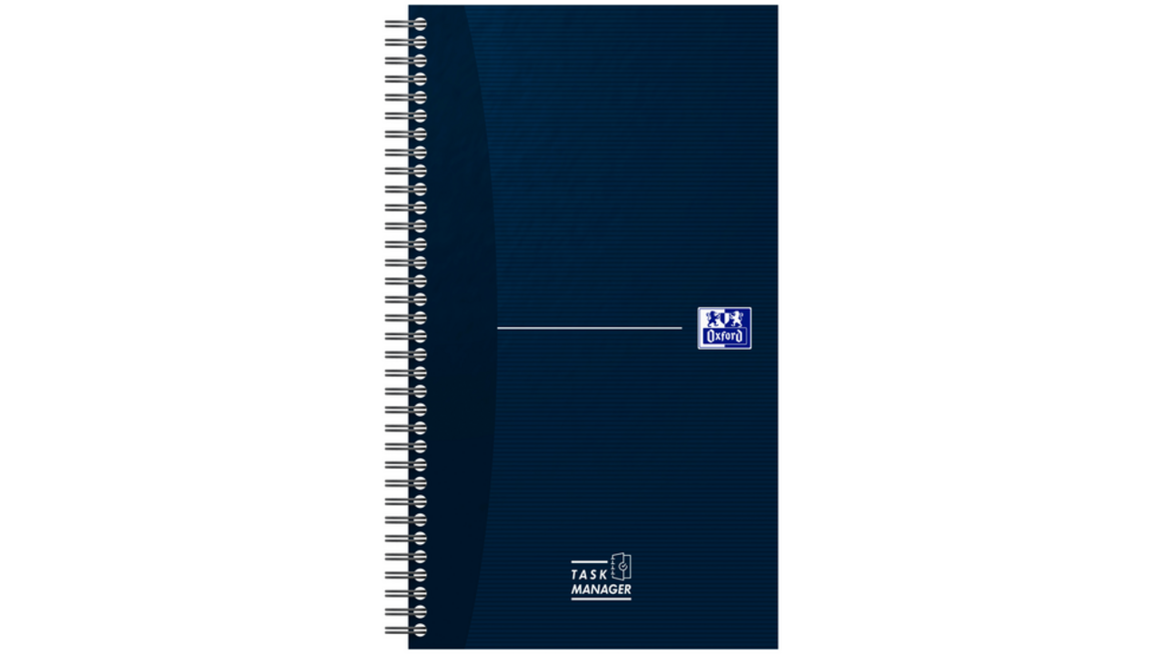 Task Manager Oxford 141x246 mm 115vel blauw