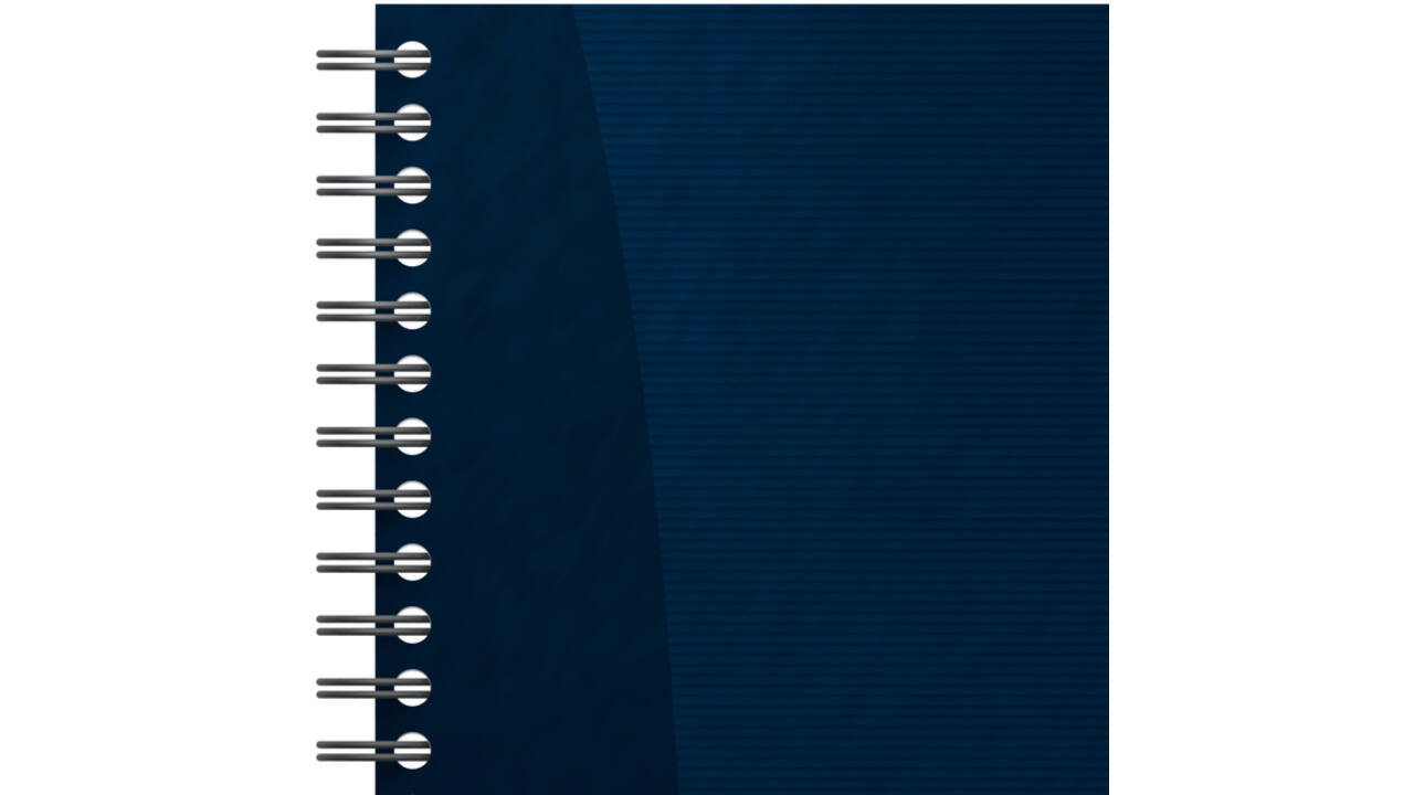 Task Manager Oxford 141x246 mm 115vel blauw
