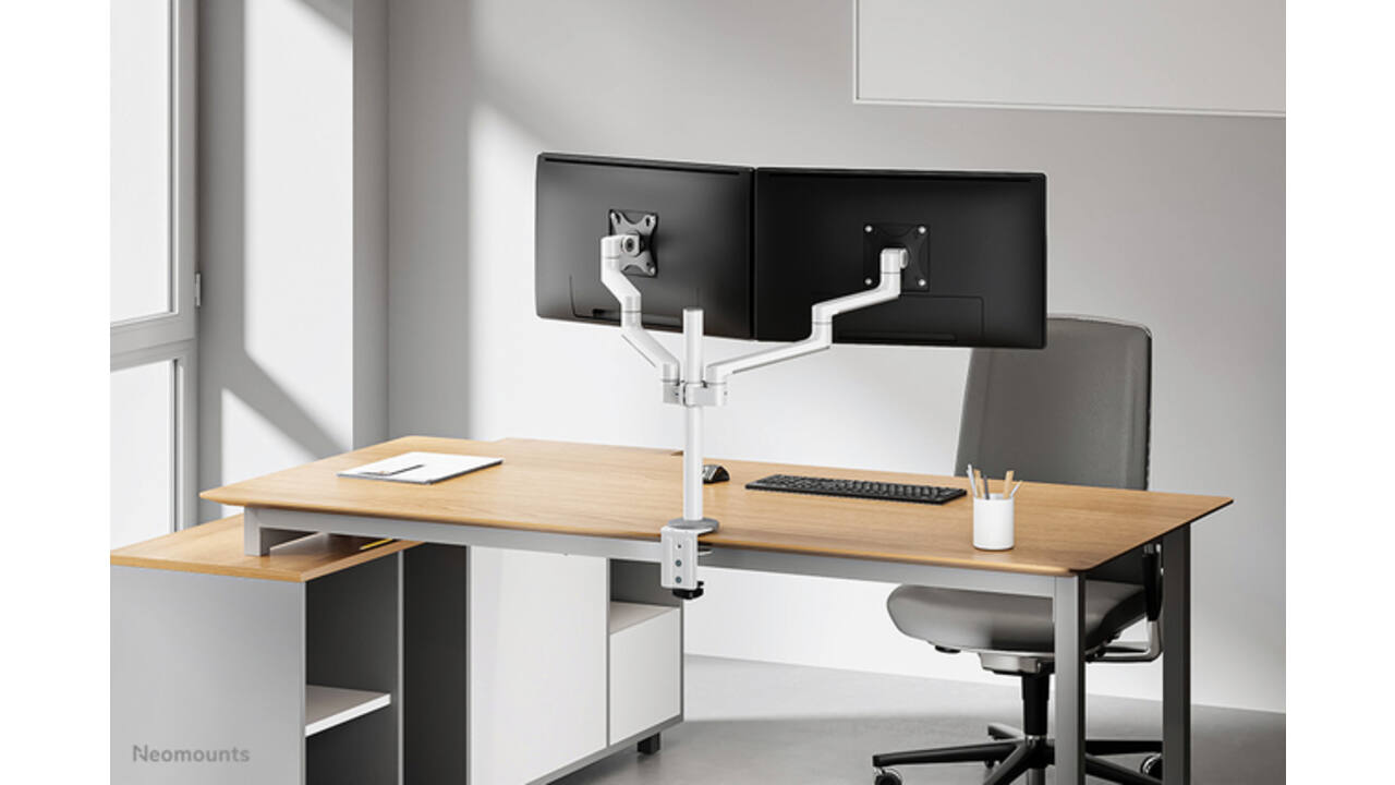 Monitorarm Neomounts DS60-425WH2 wit