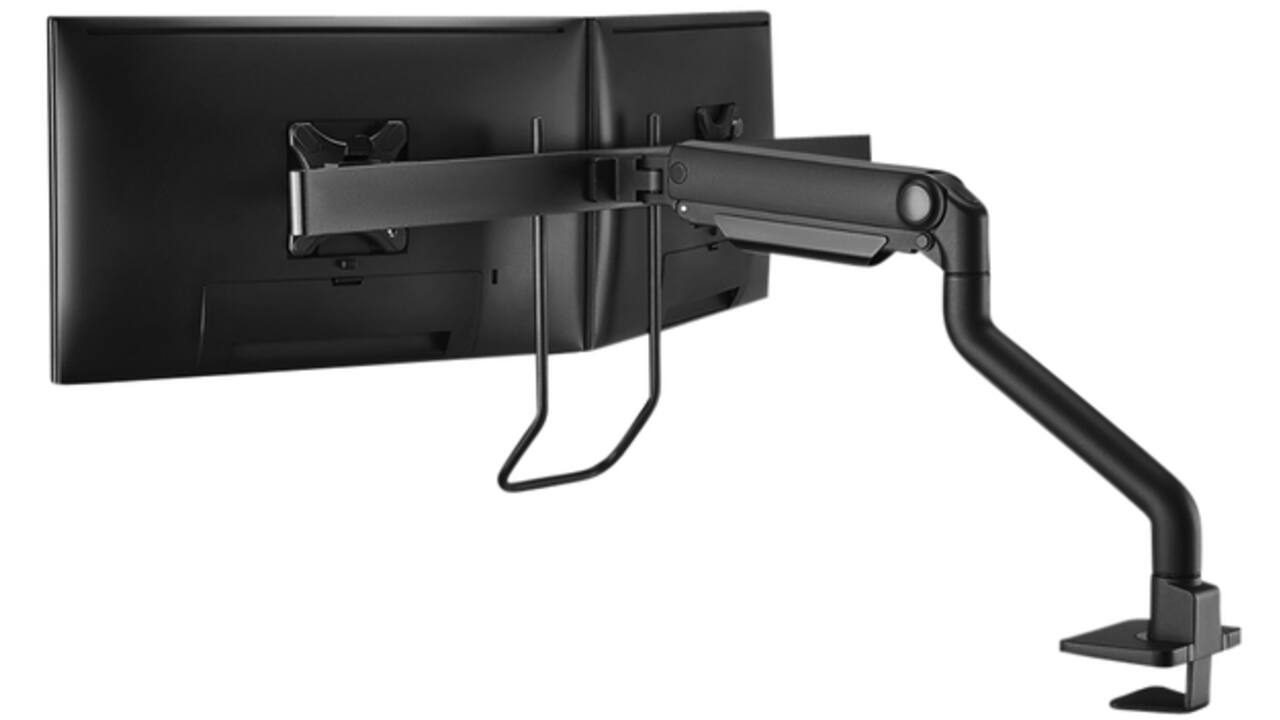 Monitorarm Neomounts DS75S-950BL2 zwart