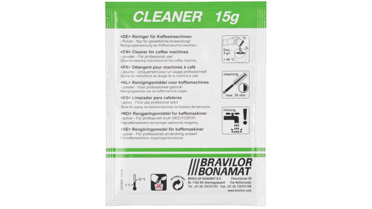 Reiniger Bravilor Cleaner voor koffiemachines