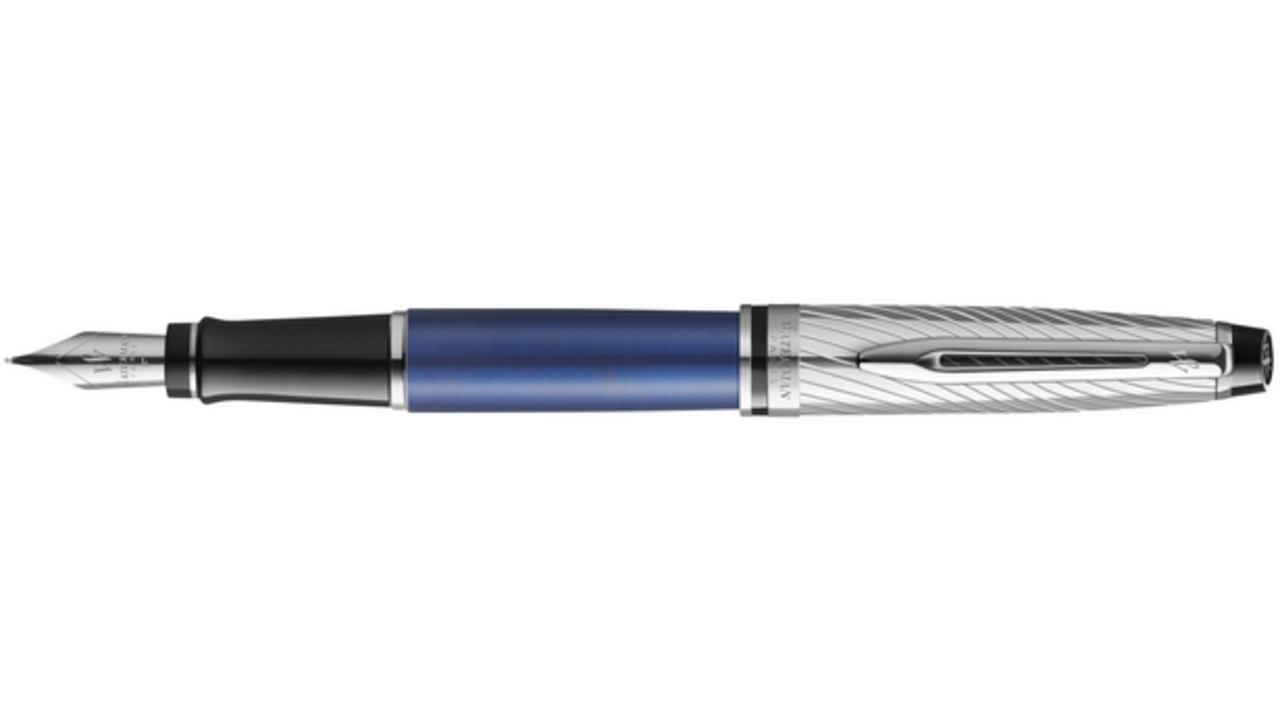 Vulpen Waterman Expert metallic Blue CT fijn