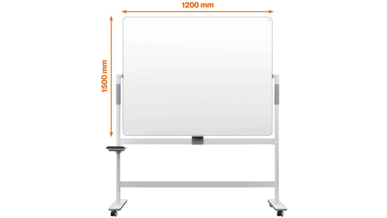 Whiteboard Nobo Move & Meet kantelbaar 120x150cm