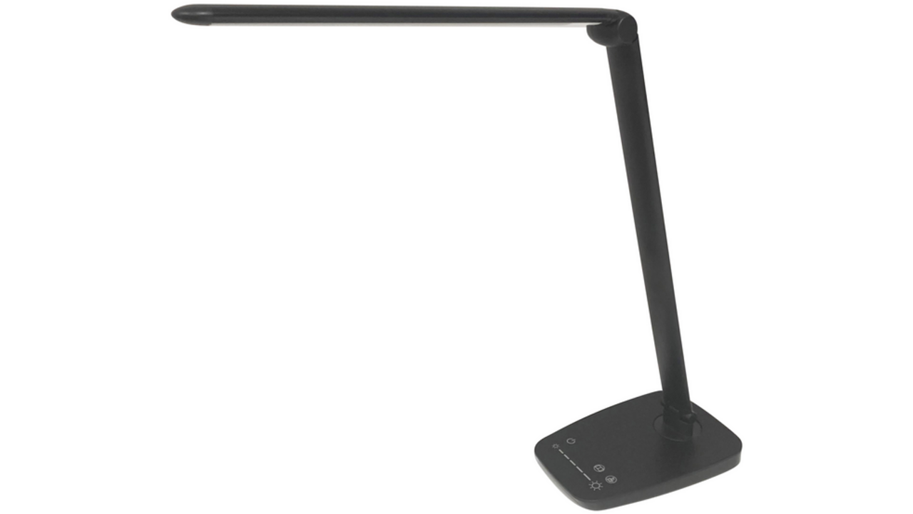Bureaulamp Unilux Twistled led zwart