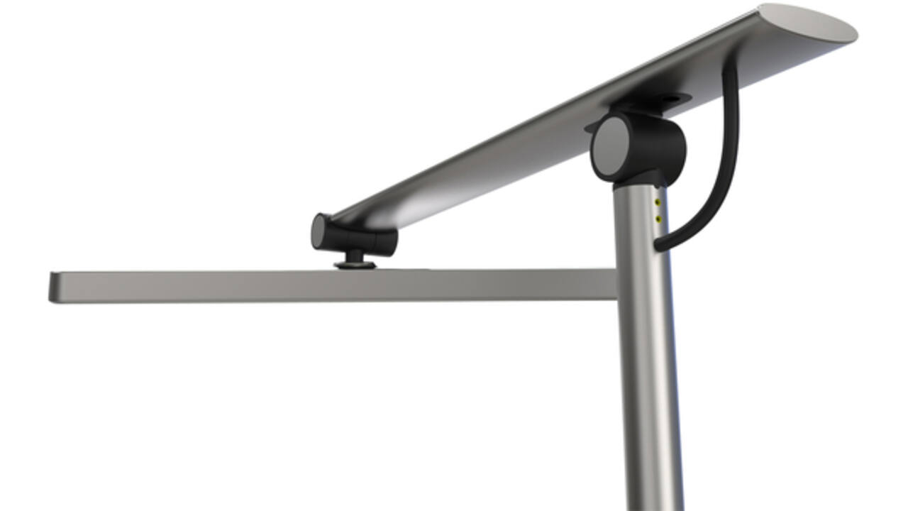 Bureaulamp Unilux Pureline led grijs