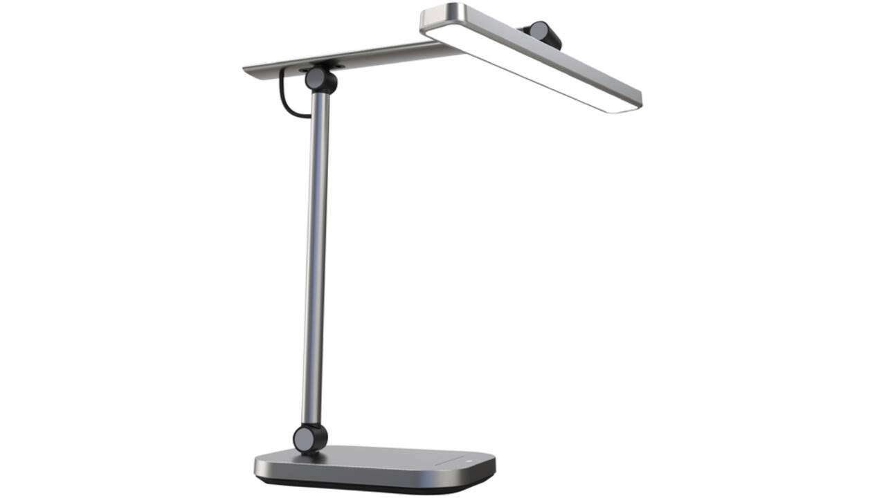 Bureaulamp Unilux Pureline led grijs