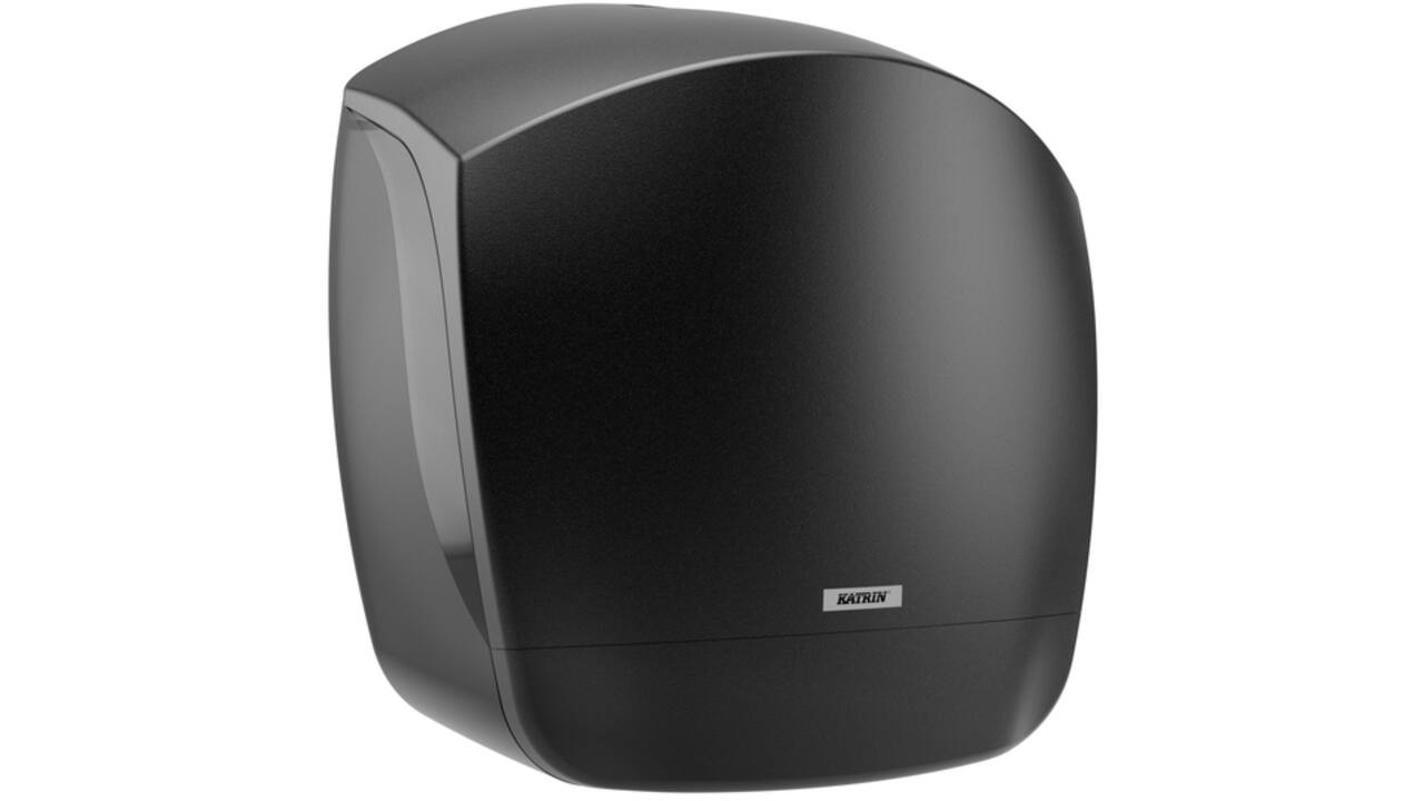 Toiletpapierdispenser Katrin jumbo gigant S zwart 82155