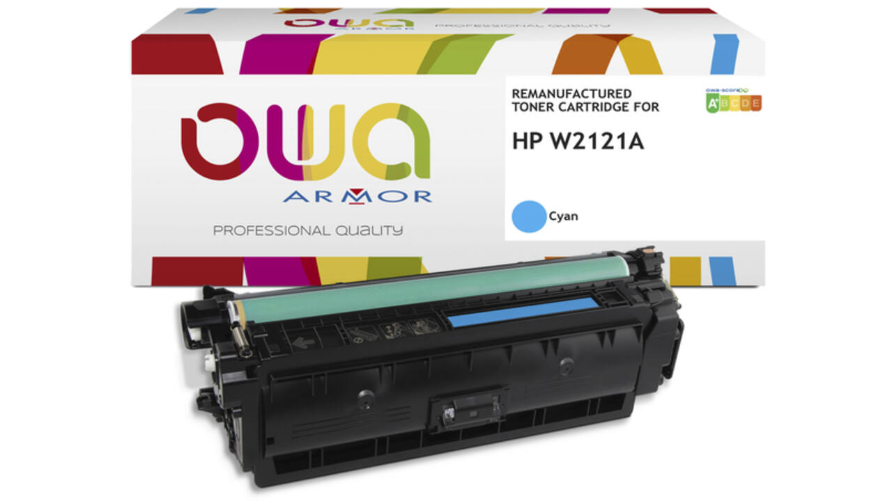 Tonercartridge OWA alternatief tbv HP W2121A blauw