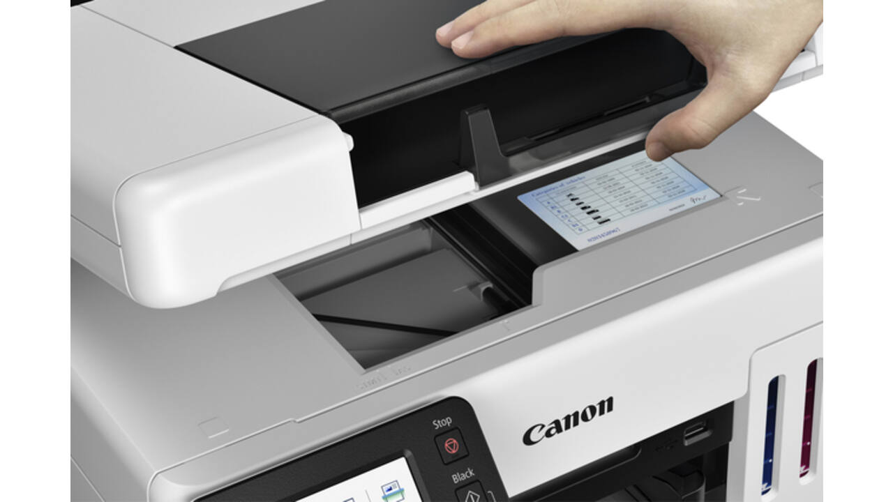 Multifunctional inktjet printer Canon MAXIFY GX6550