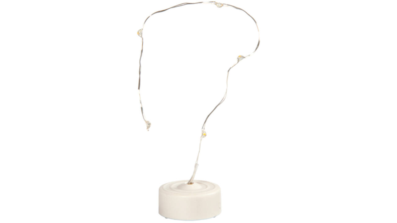 Lichtslinger Creativ Company LED zilverkleurig 27cm