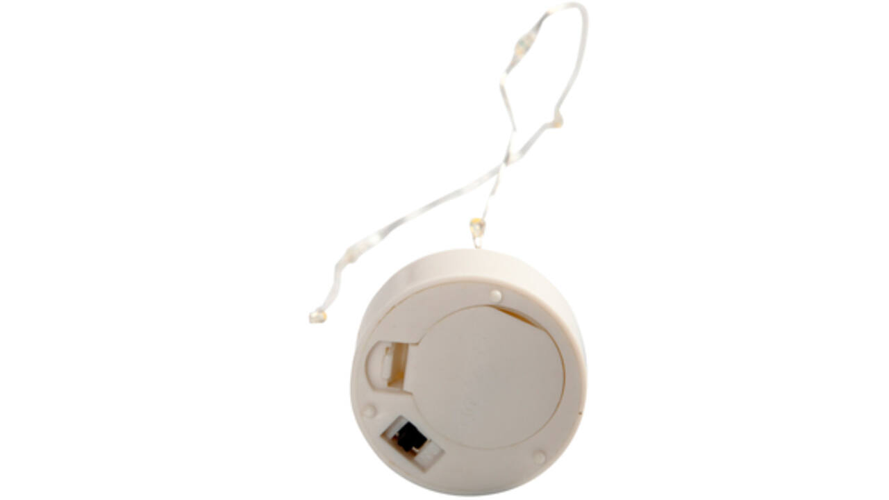 Lichtslinger Creativ Company LED zilverkleurig 27cm