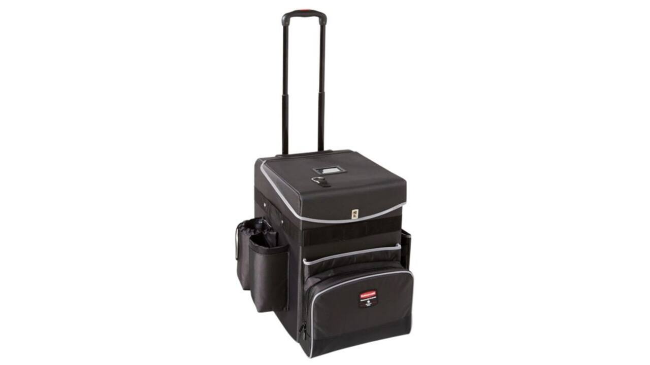 Trolley Rubbermaid Executive Quick Cart medium grijs