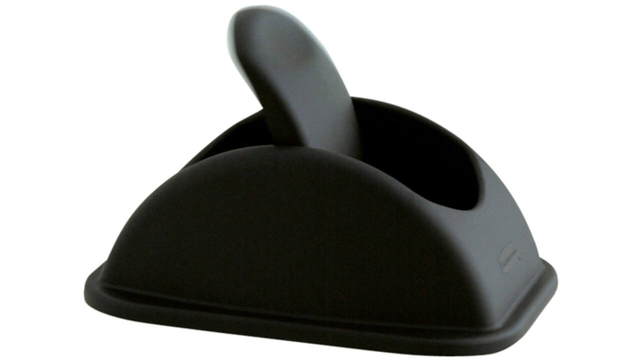 Deksel Rubbermaid groot 39L zwart