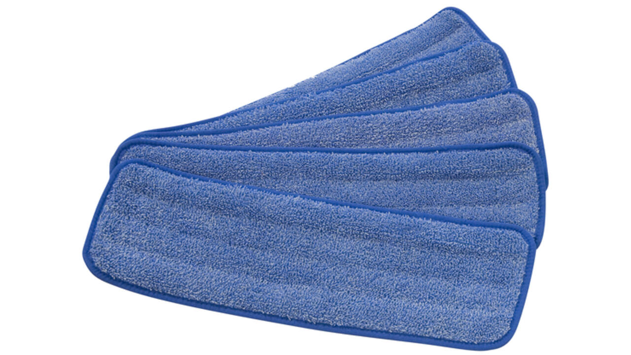 Vlakmop Rubbermaid Hygen microvezel 40cm blauw