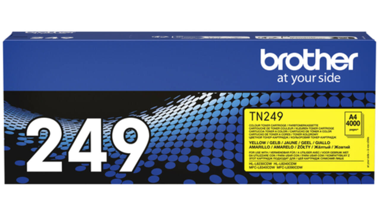 Toner Brother TN-249Y geel