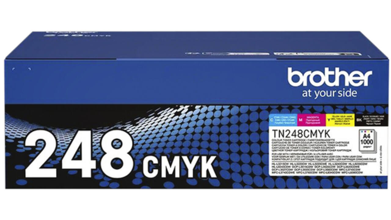 Toner Brother TN-248VAL zwart en kleur