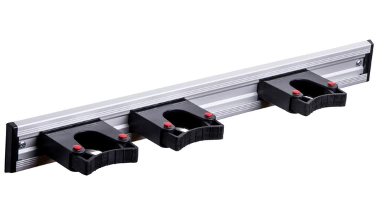 Wandhouder Toolflex met klemmen 50cm 3x ø 20/30 mm