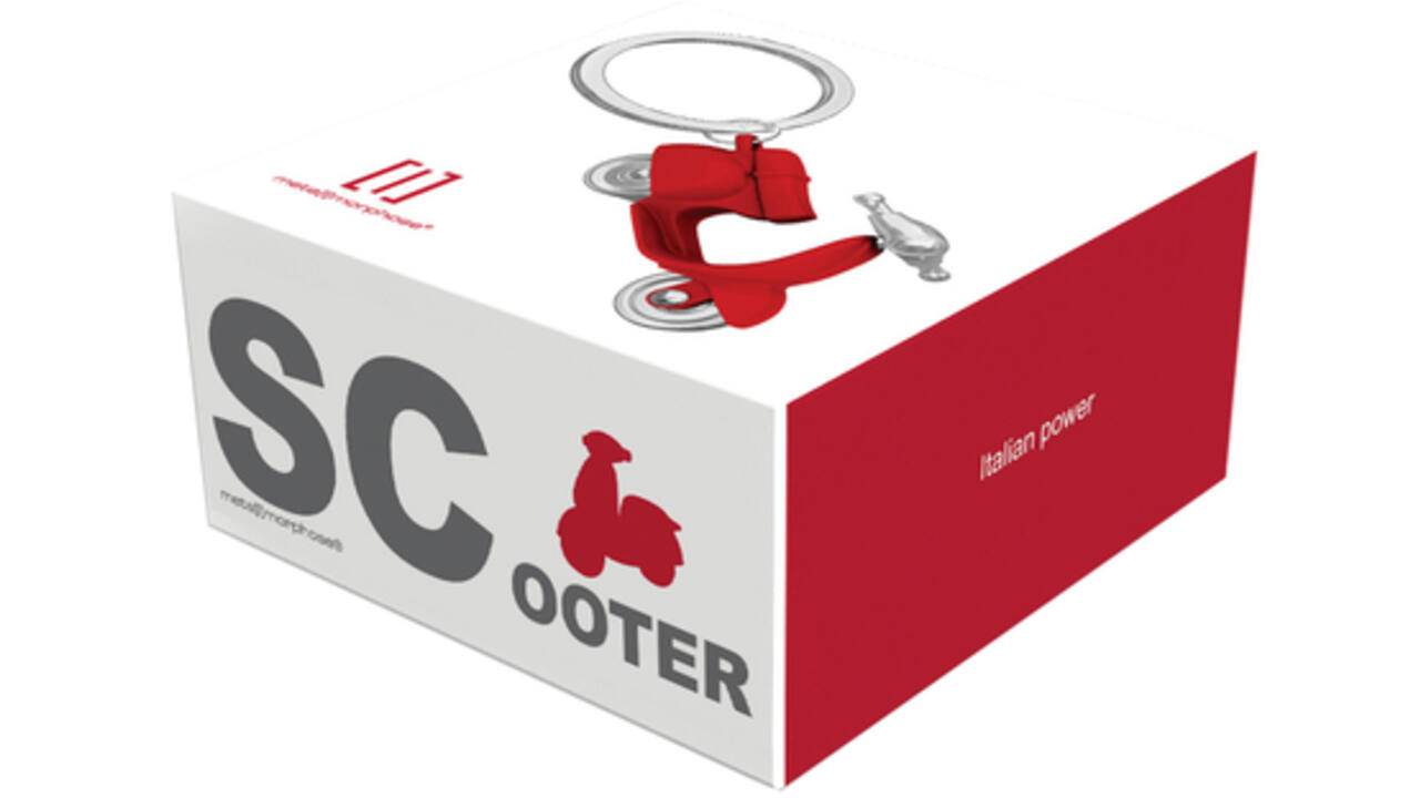 Sleutelhanger Metalmorphose scooter
