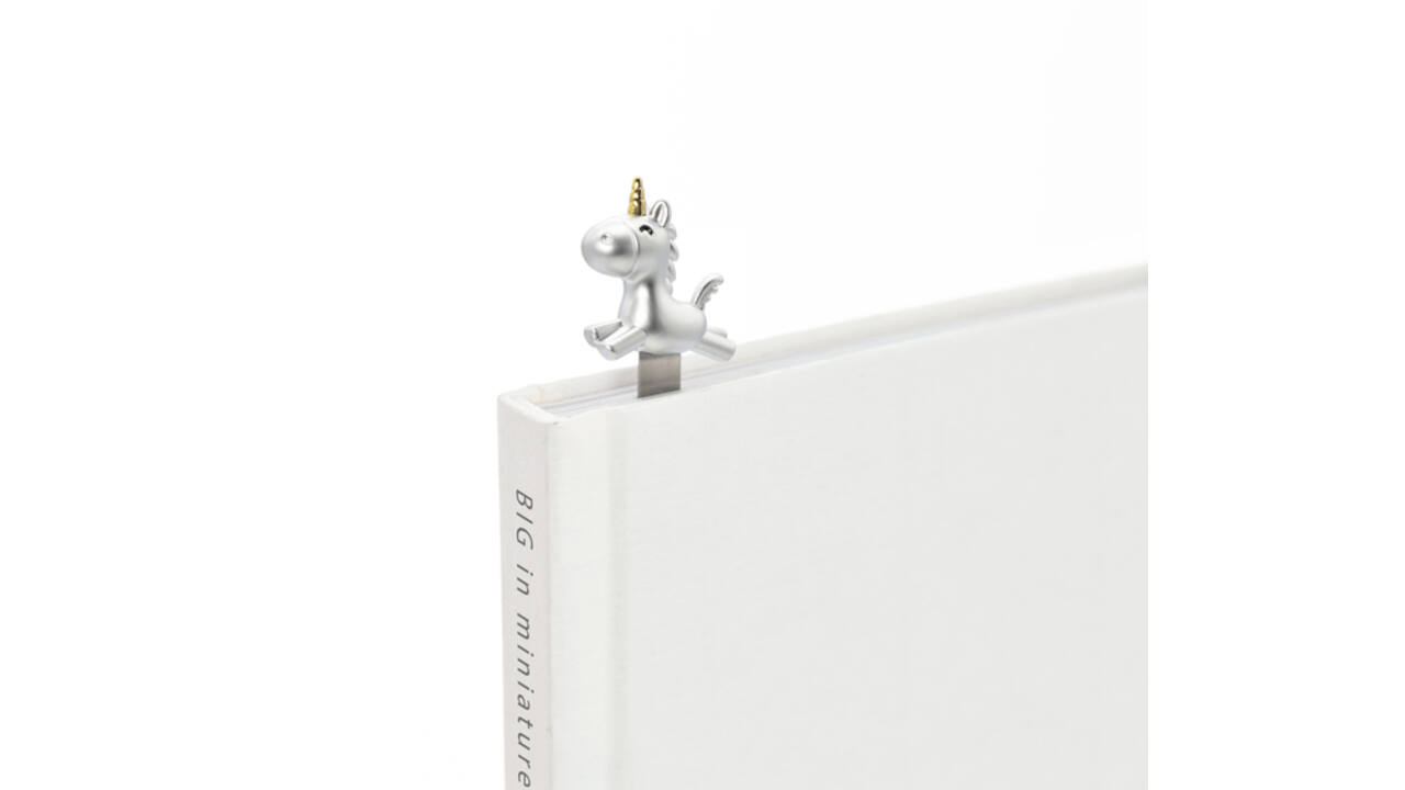 Boekenlegger Metalmorphose eenhoorn